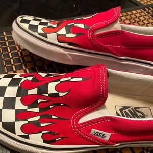 Vans Checker Flame